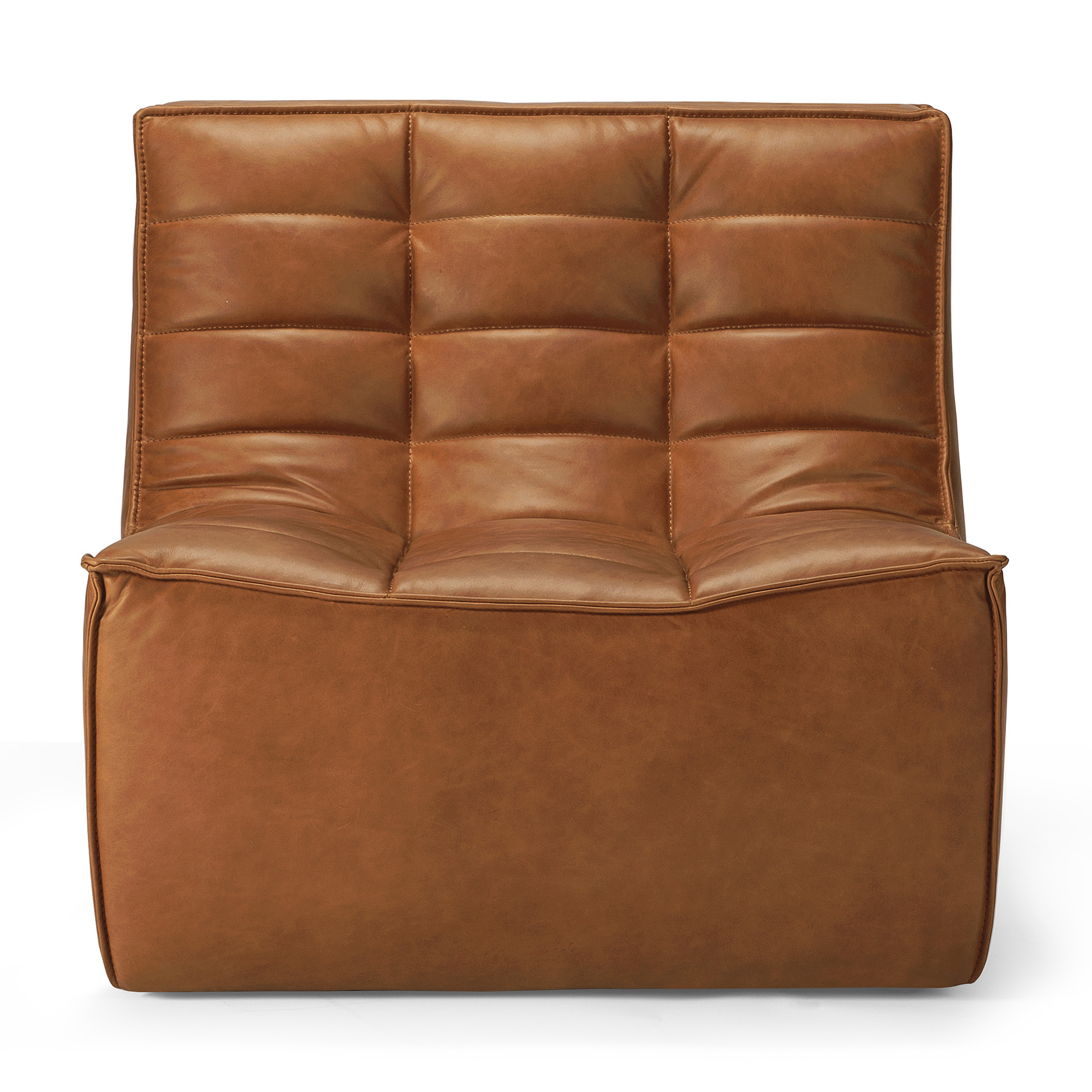 Ethnicraft N701 1-Seater Old Saddle Leather