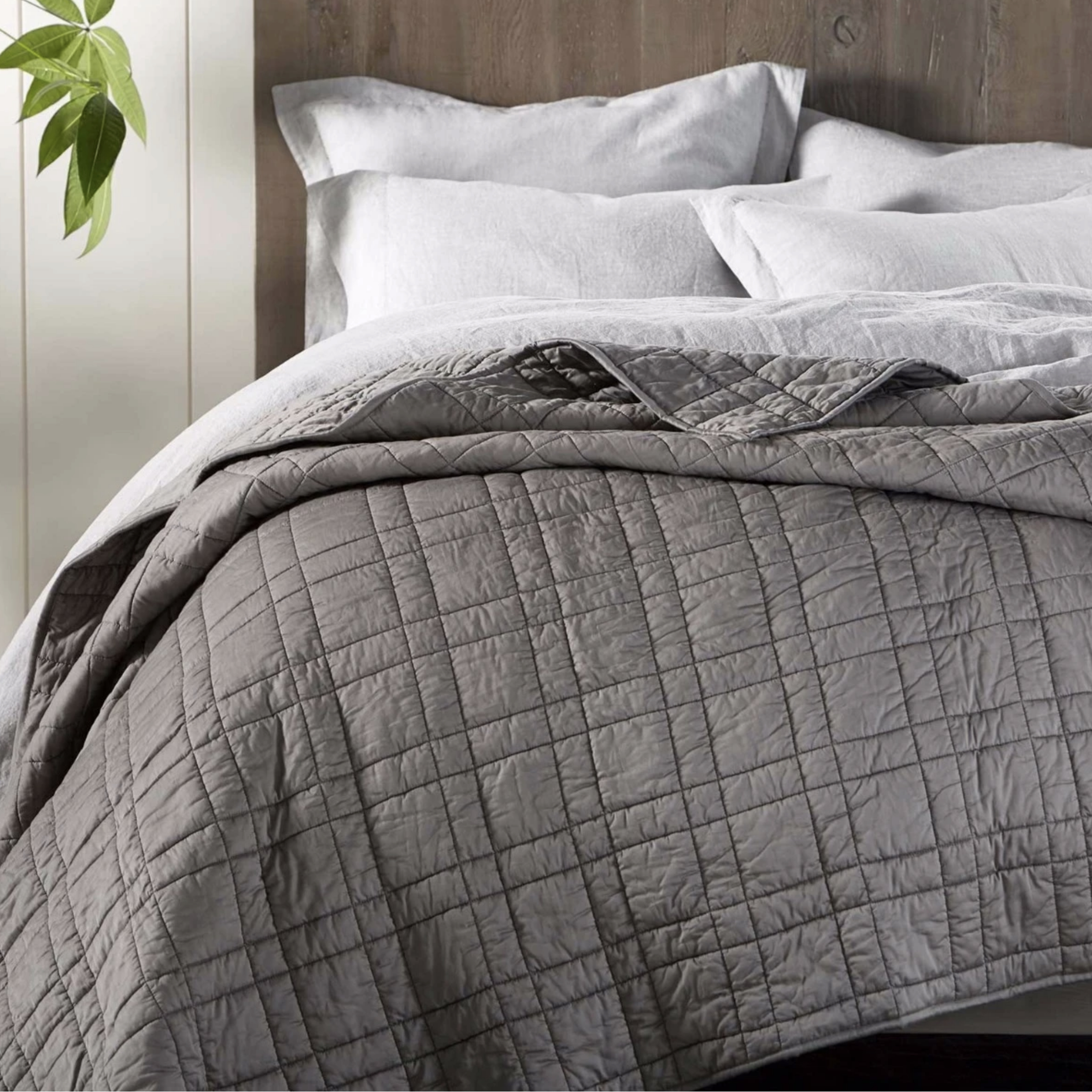 Double-Stitched Quilted Organic Cotton 
