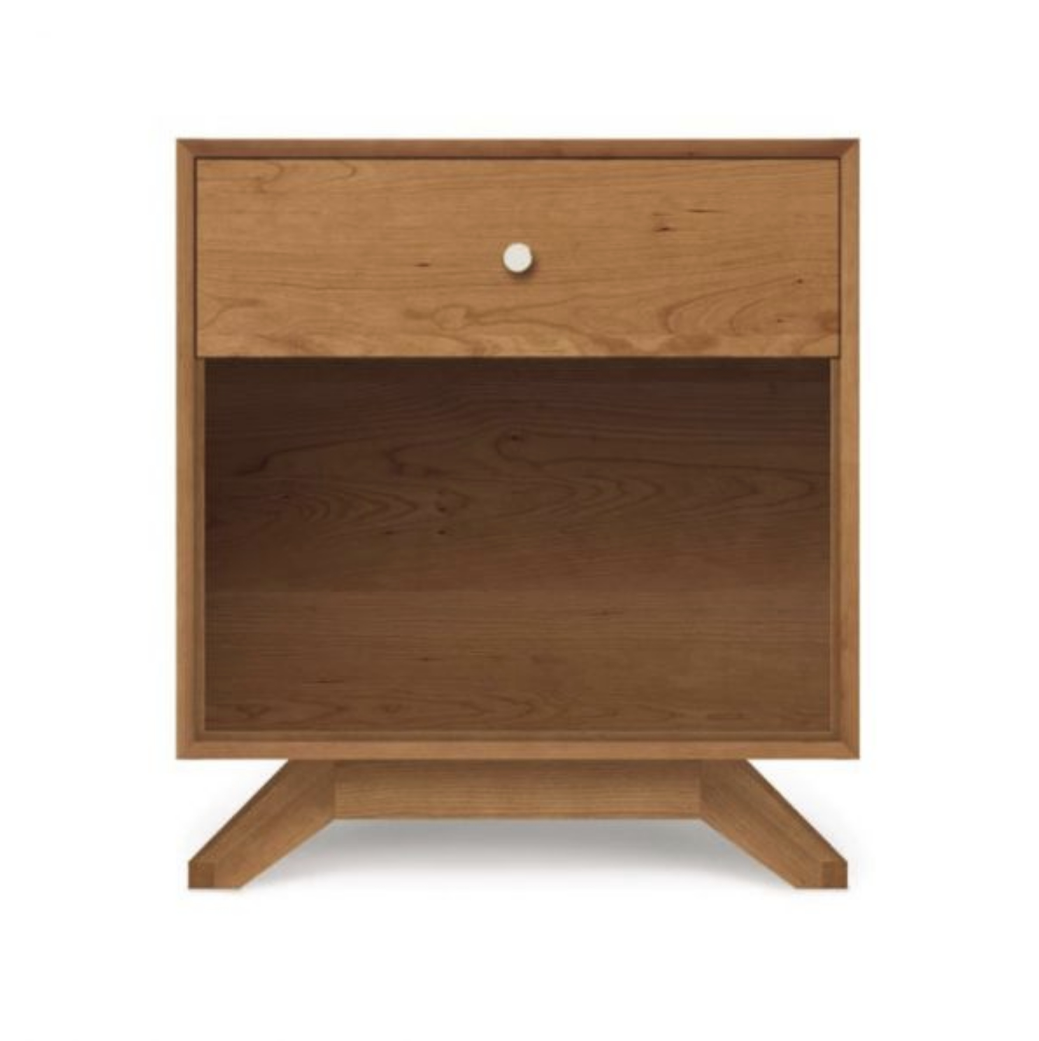 Astrid 1-Drawer Nightstand Cherry