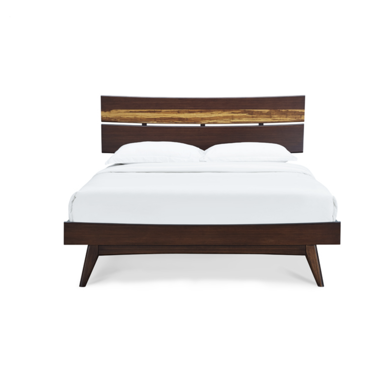 Azara Bamboo Bed Frame Sable Wood