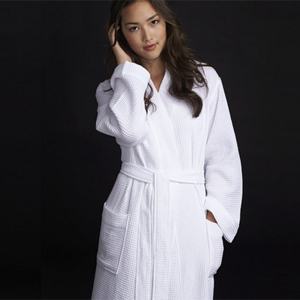 Unisex Organic Waffle Robe, Coyuchi, Bedrooms & More