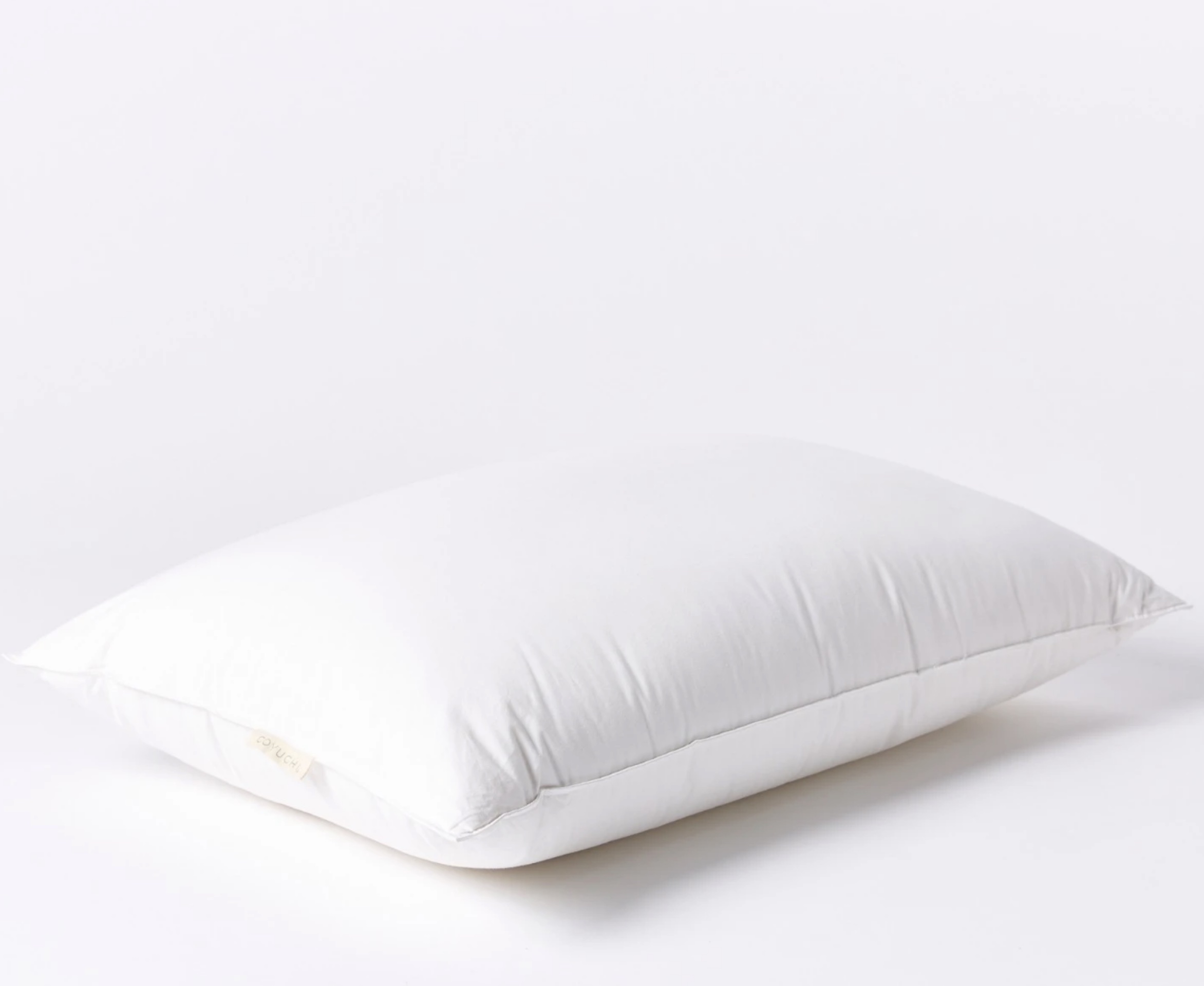 coyuchi down and feather pillow