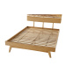 Azara Bamboo Bed Frame Tiger Wood Slats