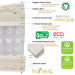 Harvest Green Double Sided Pillow Top Mattress Look Inside